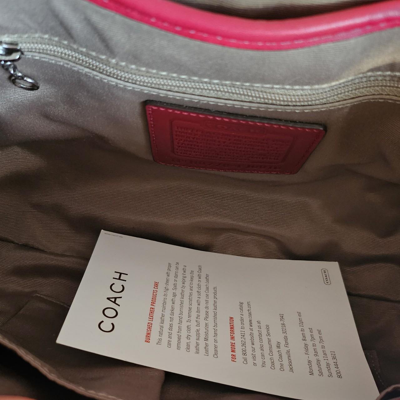 ❤️ Vintage Y2K Coach Dark Red Soho Buckle Shoulder Purse ❤️ dr