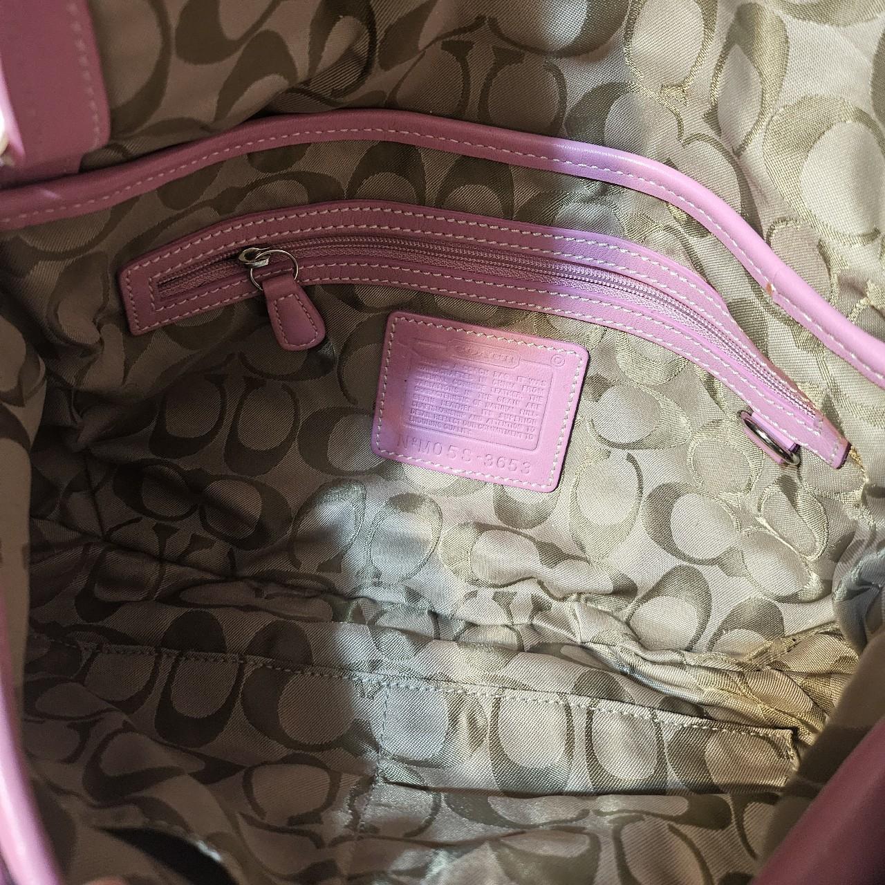 Y2K Vintage Coach Pink Soho Shoulder Bag Purse gB