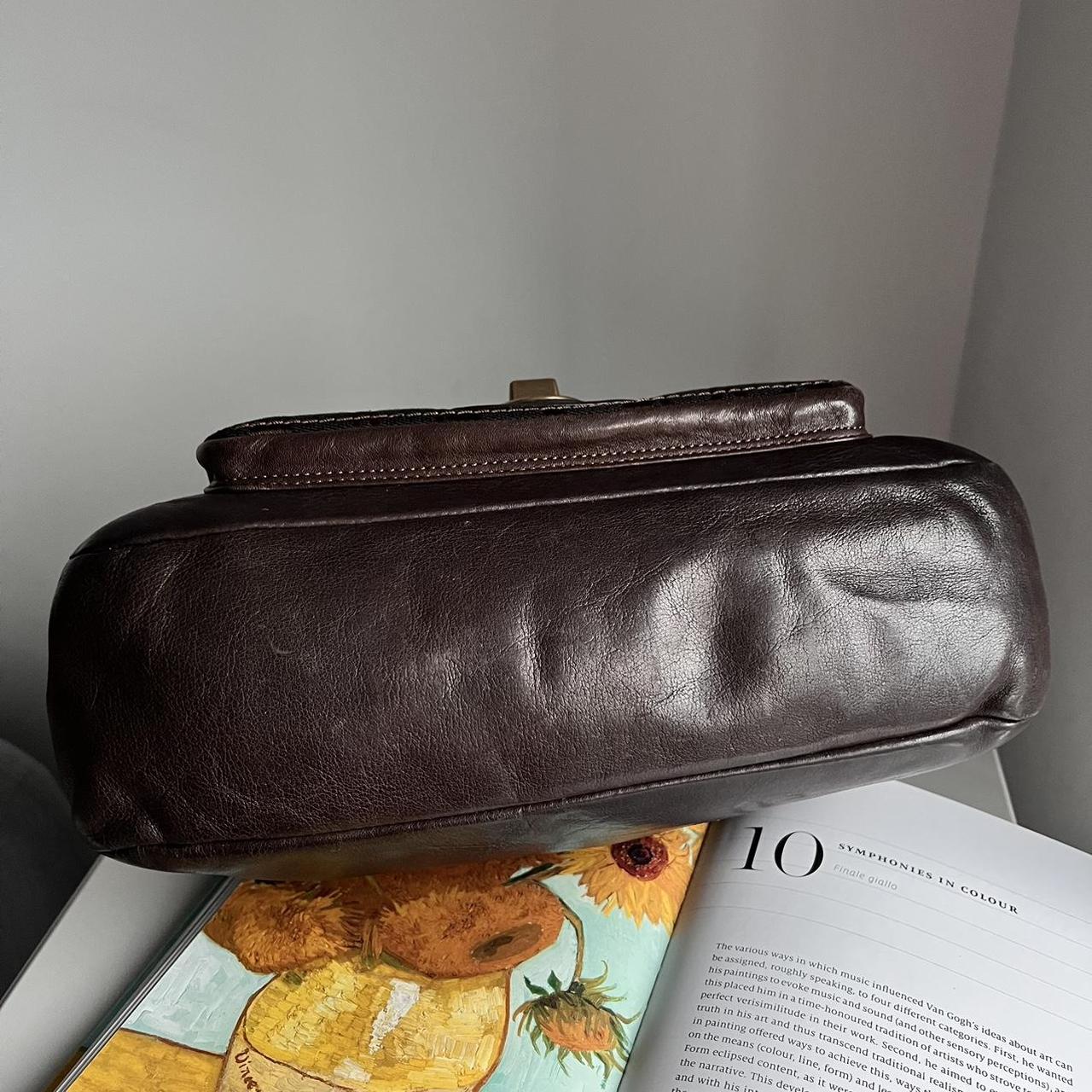 Coach Signature Legacy 65Th Anniversary Shoulder Bag Dark Brown Black Gold et