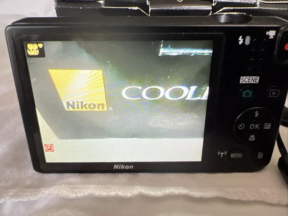 Used Nikon Coolpix S6800 16.0MP Compact Digital Camera with 12x Optical Zoom 🍥🎀📷