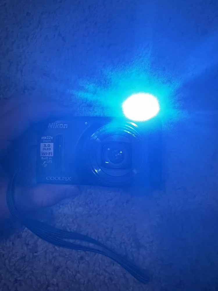 Used Nikon Coolpix S9500 18.1 MP Digital Camera (Black) 🍥🎀📷