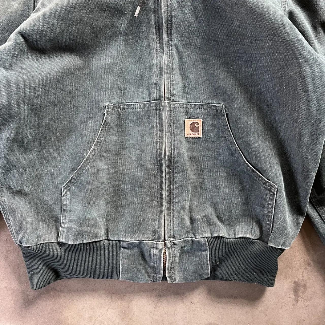 Vintage Green Carhartt Active Jacket