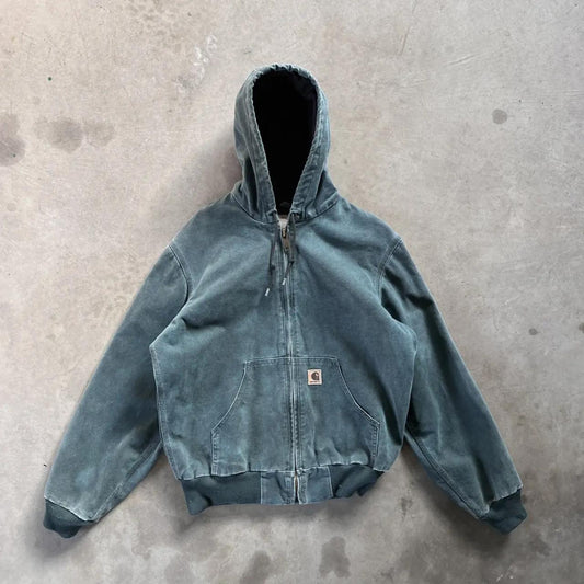 Vintage Green Carhartt Active Jacket