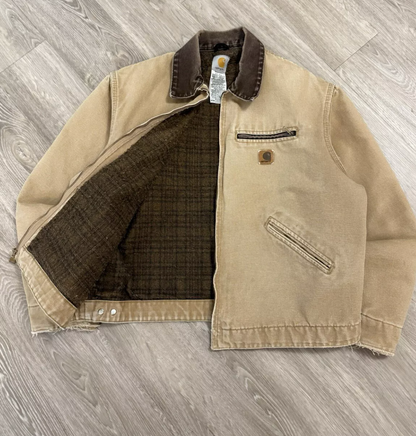 Vintage Carhartt Detroit Jacket J97 CML Large