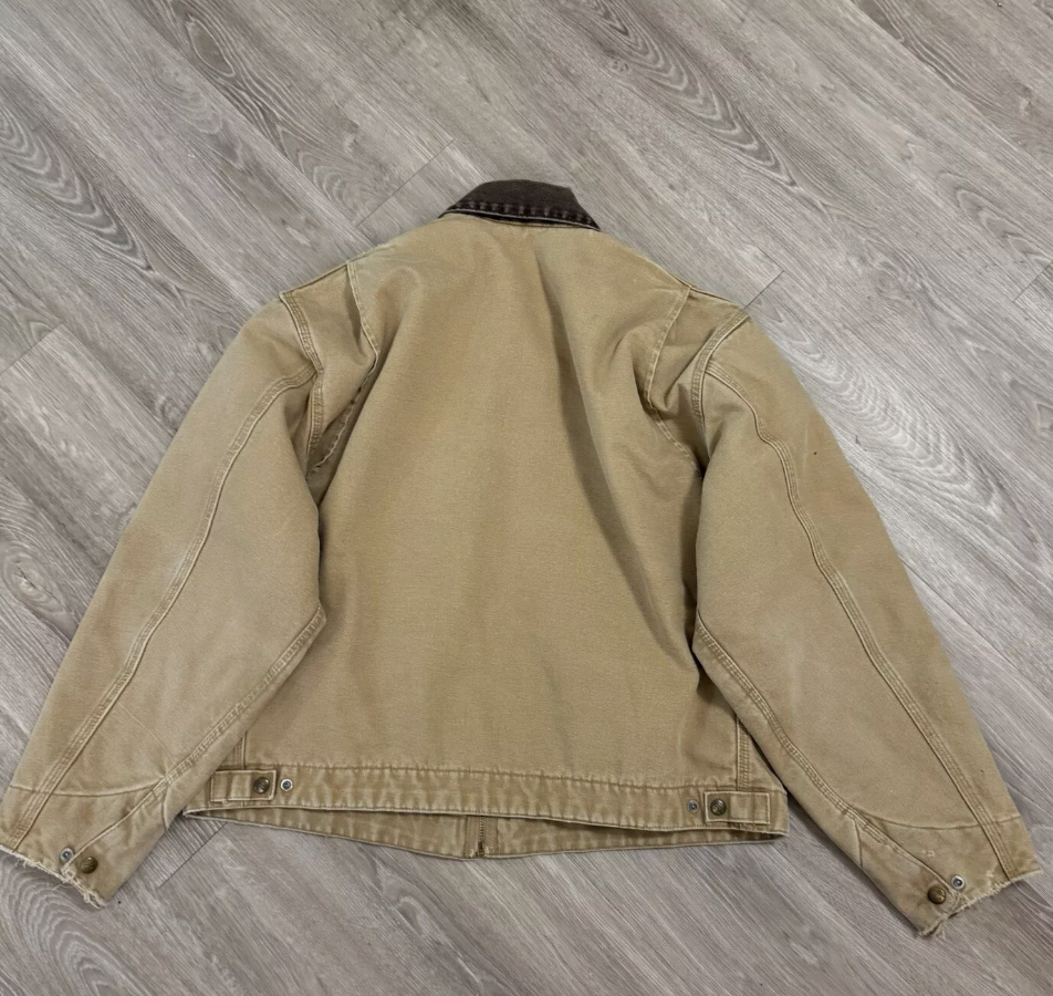 Vintage Carhartt Detroit Jacket J97 CML Large