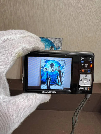 Olympus X-930 12mp pink With XD Card, Battery, Charger Tested Working