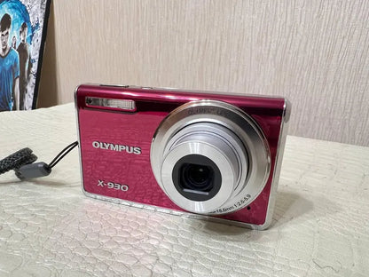 Olympus X-930 12mp pink With XD Card, Battery, Charger Tested Working