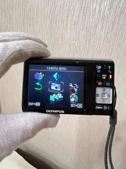 Olympus X-930 12mp pink With XD Card, Battery, Charger Tested Working