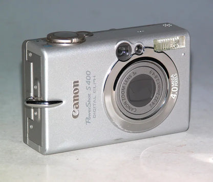 For Parts - Canon PowerShot S400 4MP Digital ELPH Camera - CCD Sensor Issue (Read) #6748