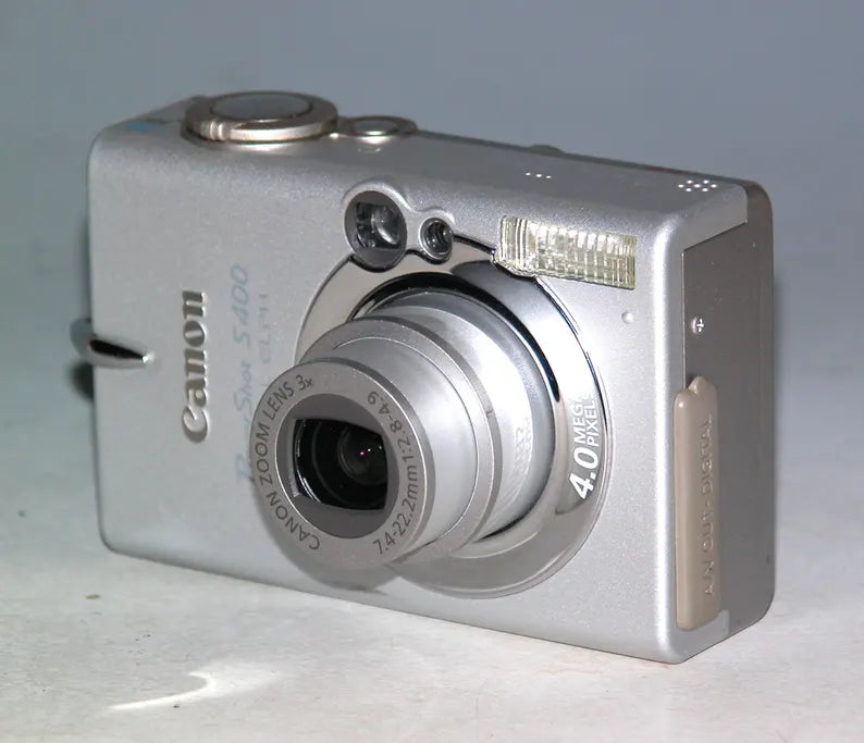 For Parts - Canon PowerShot S400 4MP Digital ELPH Camera - CCD Sensor Issue (Read) #6748