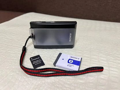 Sony Cybershot DSC-T300 10.1MP Digital Camera + charger and memory card