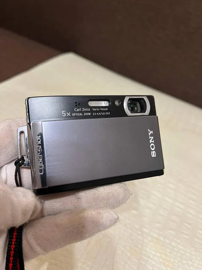 Sony Cybershot DSC-T300 10.1MP Digital Camera + charger and memory card