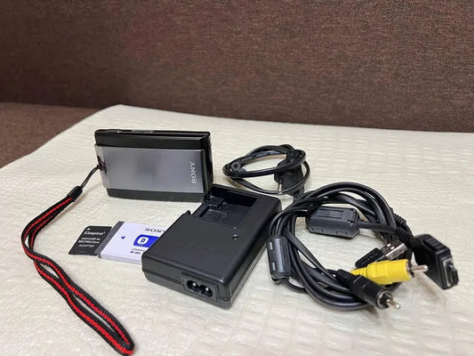 Sony Cybershot DSC-T300 10.1MP Digital Camera + charger and memory card