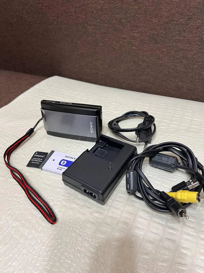 Sony Cybershot DSC-T300 10.1MP Digital Camera + charger and memory card