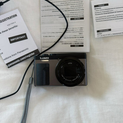 Panasonic Lumix DC-ZS70 4K Digital Camera (Silver) 📷