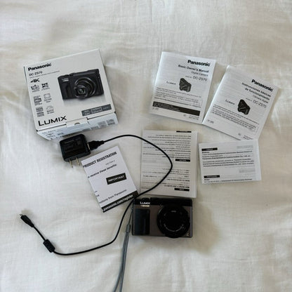 Panasonic Lumix DC-ZS70 4K Digital Camera (Silver) 📷