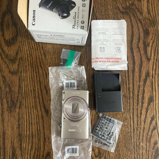 Canon PowerShot Elph 360 HS (Silver) 📷