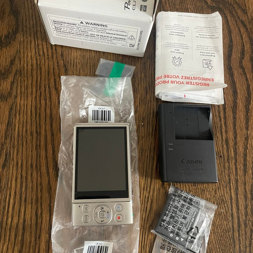 Canon PowerShot Elph 360 HS (Silver) 📷