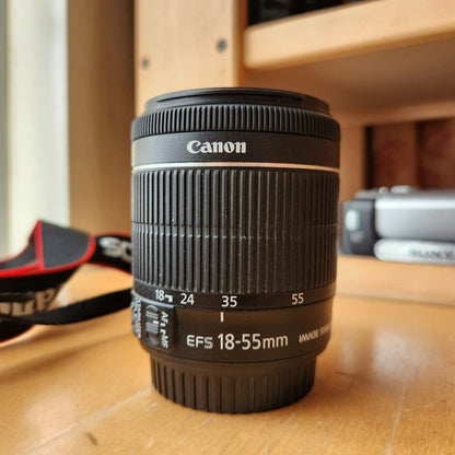 Canon EOS Rebel T6i / 750D Digital Camera with EF-S 18-55mm IS Lens 🍥 🎀📷