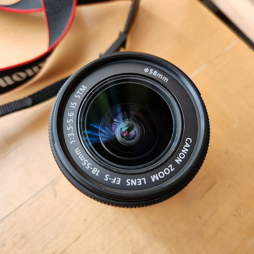 Canon EOS Rebel T6i / 750D Digital Camera with EF-S 18-55mm IS Lens 🍥 🎀📷