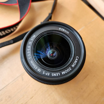 Canon EOS Rebel T6i / 750D Digital Camera with EF-S 18-55mm IS Lens 🍥 🎀📷