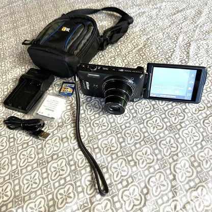 Nikon COOLPIX S6900 16MP Compact Digital Camera (Black) with Flip Screen and Wi-Fi 🍥 🎀📷