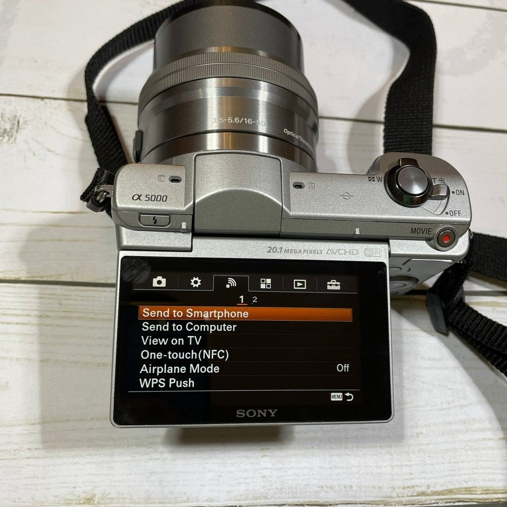 Used Sony Alpha A5000 Mirrorless Camera | 20.1MP 📸