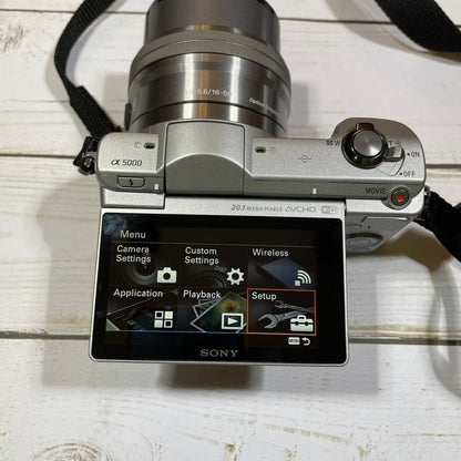Used Sony Alpha A5000 Mirrorless Camera | 20.1MP 📸