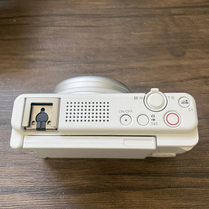 Used Sony ZV-1F Digital Camera (White) - Like New 🍥🎀📷