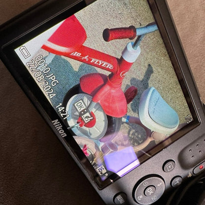 Nikon COOLPIX S6900 16MP Compact Digital Camera (Black) with Flip Screen and Wi-Fi 🍥 🎀📷