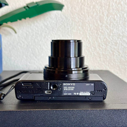 Sony Cyber-shot DSC-WX500 Digital Camera (Black) - Compact 18.2MP with 30X Optical Zoom 📷