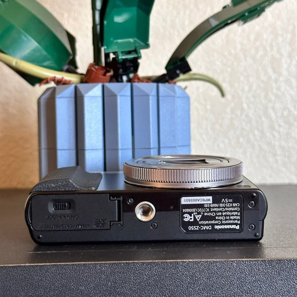 Used Panasonic Lumix DMC-ZS50 Digital Camera (Silver) | 12.1MP 📸✨