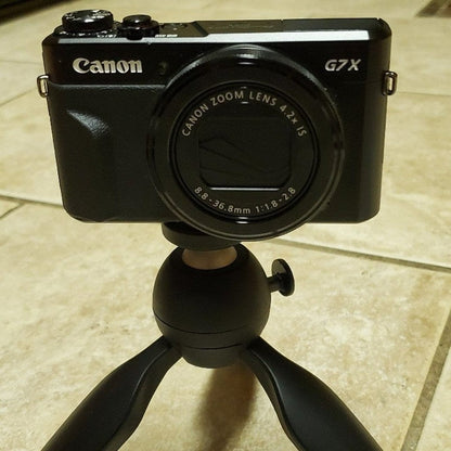 Used Canon G7X Mark II with Tripod 🍇₊˚💜