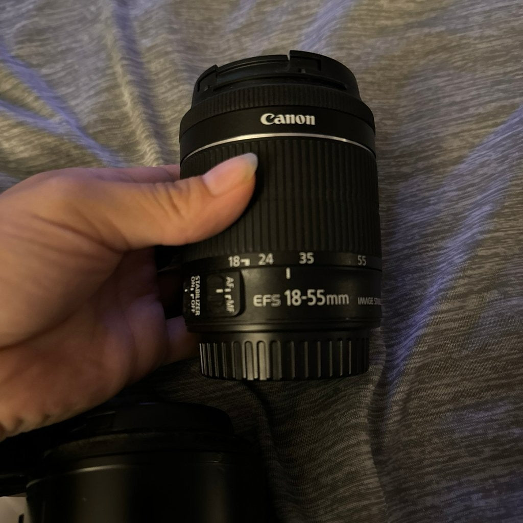 Canon EOS Rebel T6i / 750D Digital Camera with EF-S 18-55mm IS Lens 🍥 🎀📷