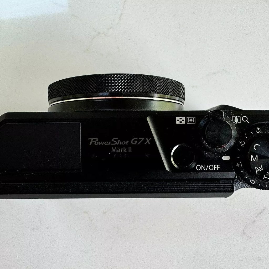Used Canon PowerShot G7X Mark II Digital Camera (Black) 🍥🎀📷
