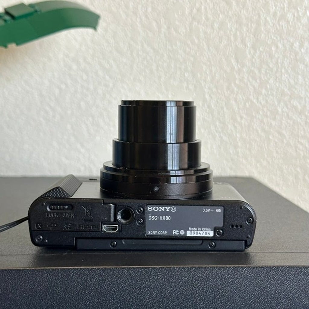 Used Sony Cyber-shot DSC-HX80 | 18.2MP - Black 📸✨