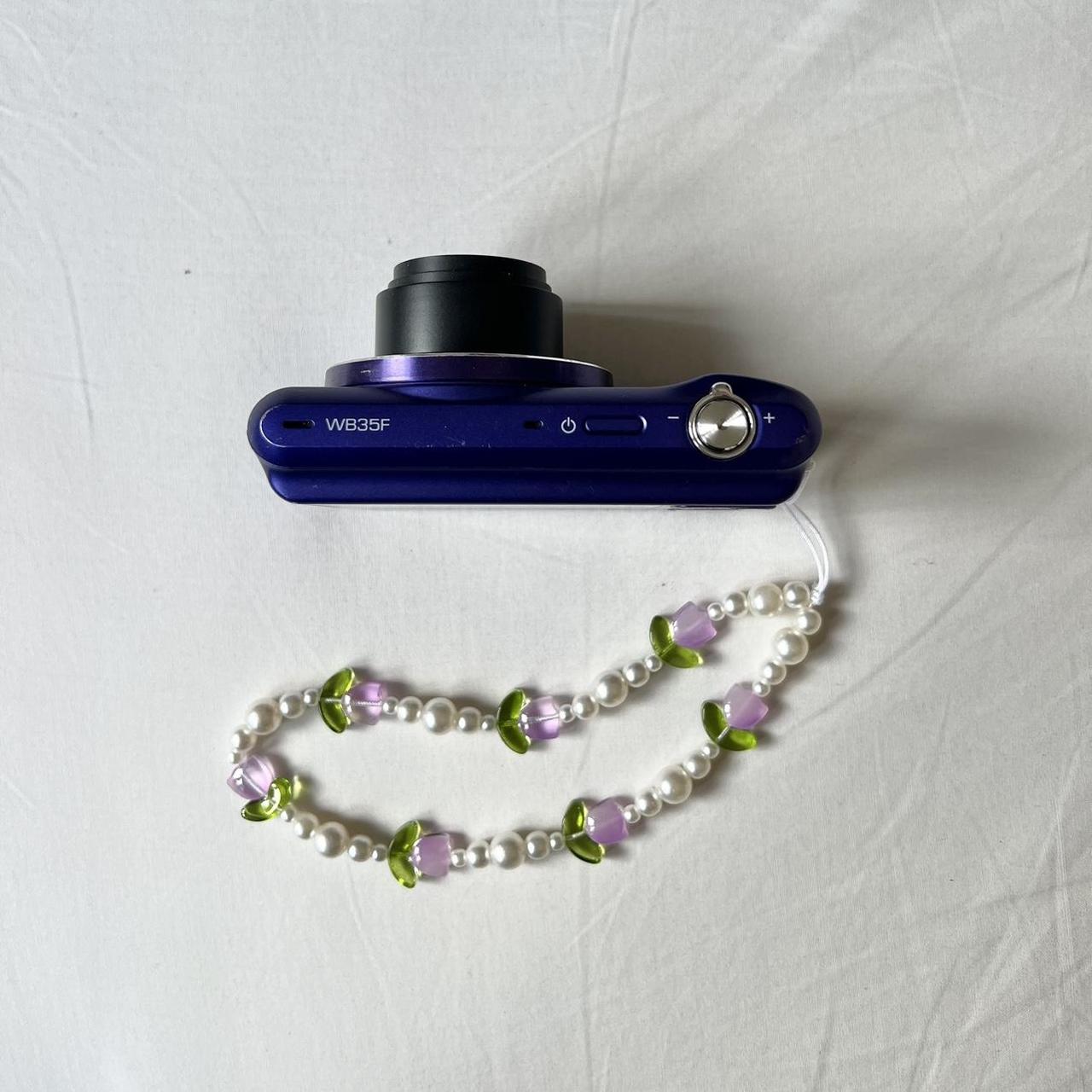 Used Vintage Samsung WB35F 16.2MP Purple Digital Camera