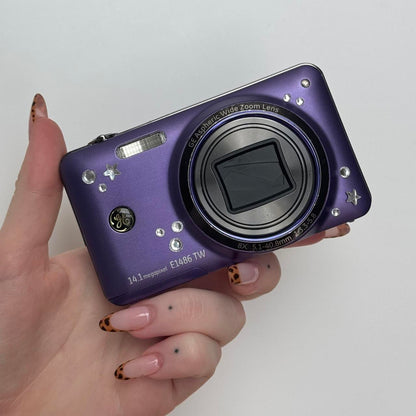 Used E1486TW 🍇 ₊˚💜 Purple Digital Camera