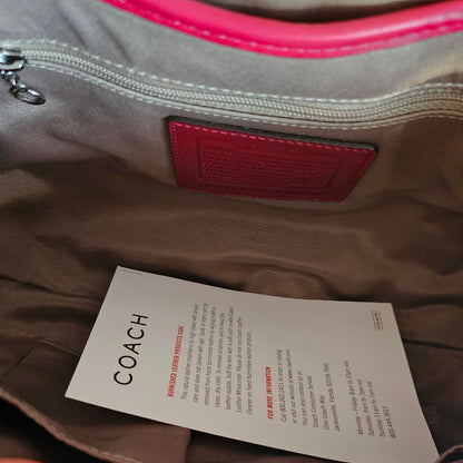 ❤️ Vintage Y2K Coach Dark Red Soho Buckle Shoulder Purse ❤️ dr