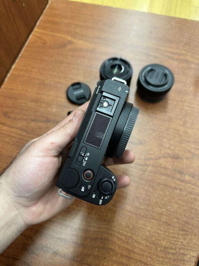 Sony Alpha ZV-E10 II Mirrorless Camera with SEL35F18 35mm & SELP16502 16-50mm Lens