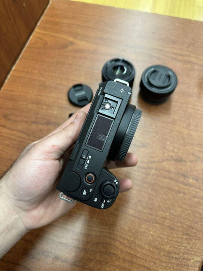 Sony Alpha ZV-E10 II Mirrorless Camera with SEL35F18 35mm & SELP16502 16-50mm Lens