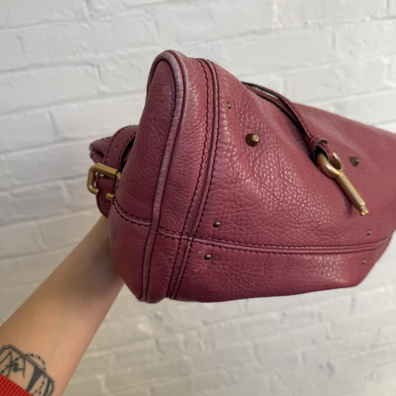 Iconic Chloe Paddington Bag In Beautiful Pink Color And Gold Hardware nn