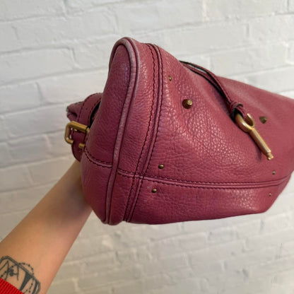 Iconic Chloe Paddington Bag In Beautiful Pink Color And Gold Hardware nn
