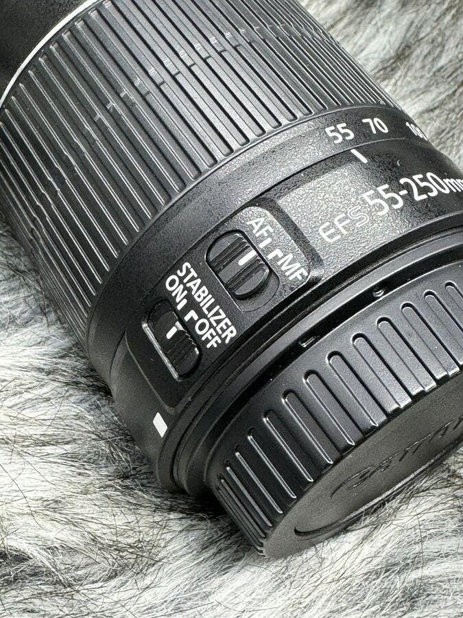 Canon EOS 77D 24.2 MP Digital SLR Camera with ef-s 18-55mm & ef-s 55-250mm Lenses