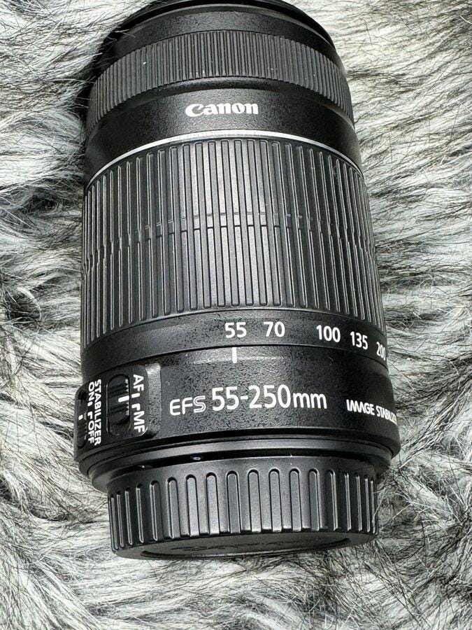 Canon EOS 77D 24.2 MP Digital SLR Camera with ef-s 18-55mm & ef-s 55-250mm Lenses