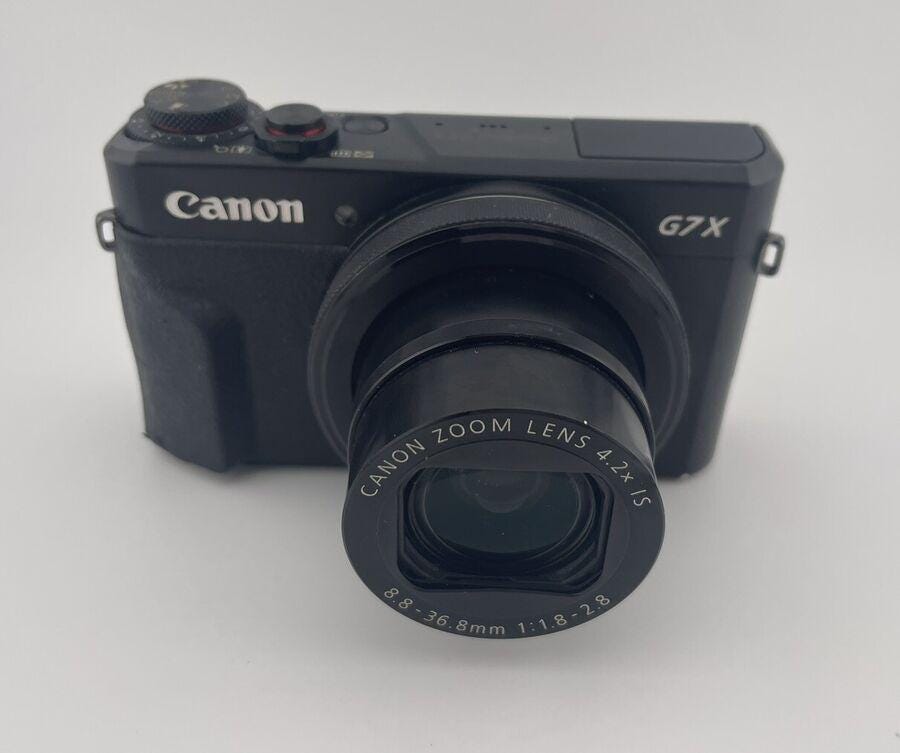 Canon PowerShot G7X Mark II 20.1 MP Compact Digital Camera