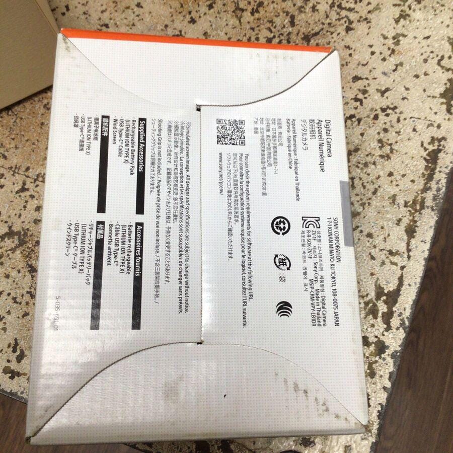 Sony ZV-1F Camera with a Wide & Macro Lens