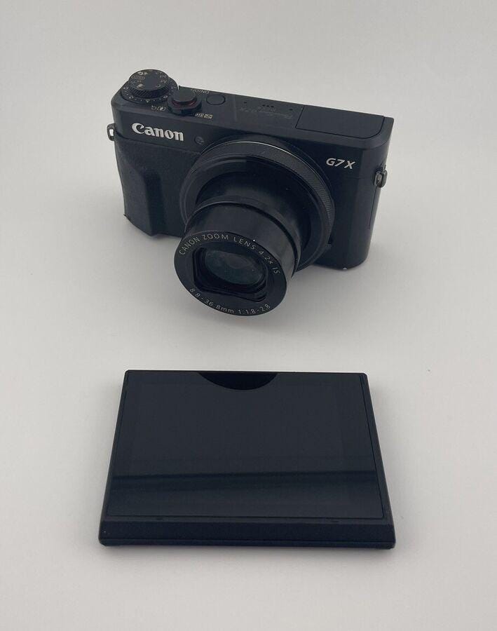 Canon PowerShot G7X Mark II 20.1 MP Compact Digital Camera