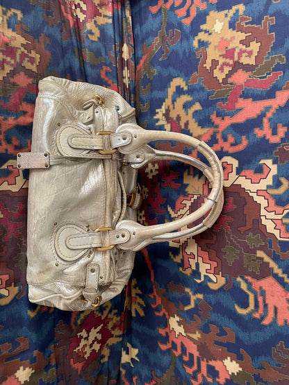 Chloe Gold Paddington Bag With Lock Wt