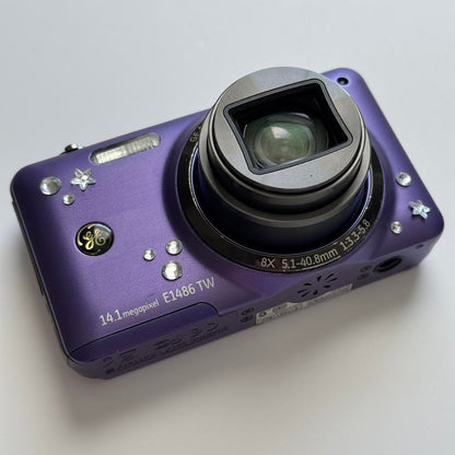 Used E1486TW 🍇 ₊˚💜 Purple Digital Camera